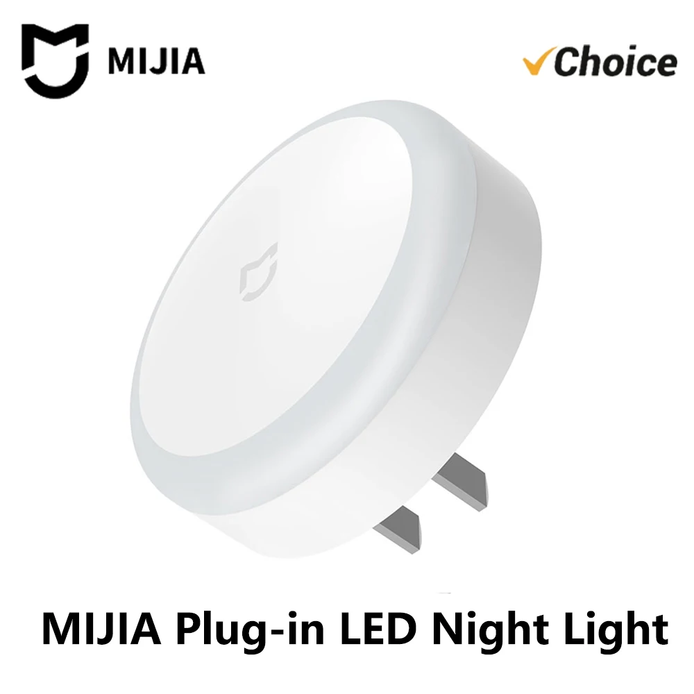 NEUES MIJIA LED Smart Infrarot-Bewegungsmelder Dimmbares Steuerungslicht Nachtlicht Ohne Batterie Steckbares LED-Nachtlicht