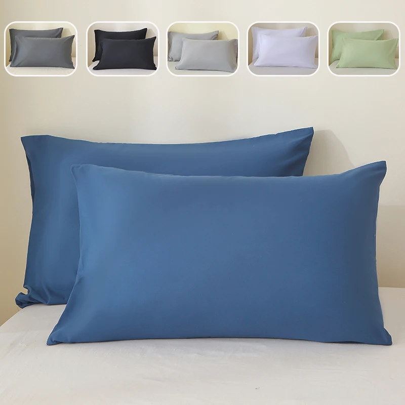 2-teiliges Set 50 x 65 cm, 50 x 70 cm, 50 x 75 cm, 50 x 90 cm, 100 % gebürsteter Stoff, Kissenbezug-Set