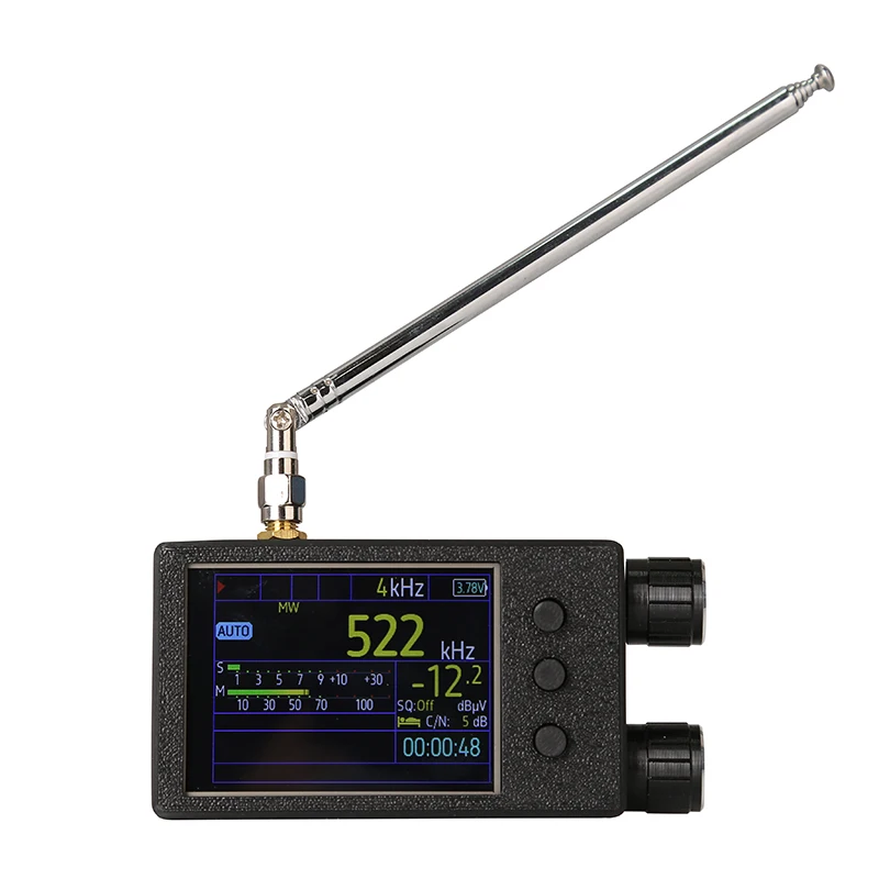 Neuer Mini TEF6686 Allband-Radioempfänger 2,4-Zoll-Touchscreen LW/MW/SW/FM/AM Tragbarer Kurzwellenradiosempfänger Image