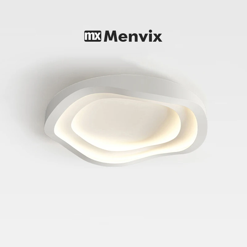 Menvix moderne LED-Decken leuchten Kronleuchter runde weiße Lampen Home Art Leuchten für Schlafzimmer Studie Esszimmer Küche