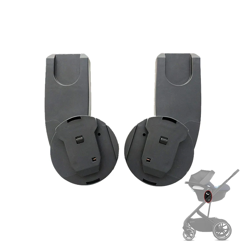 Kinderwagen-Autositz-Adapter Kompatibel mit Cybex Balios S Lux Talos und Aton Cloud Q/Z Maxi Cosi Nuna Babykorb Buggy-Konverter