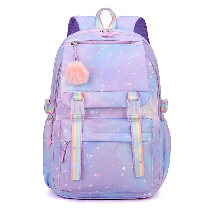 Rucksack 2025 Niedliche Rosa Rucksäcke für Mädchen Jungen Mode Lässige Schultasche Individuell Bedruckte Muster Verfügbar