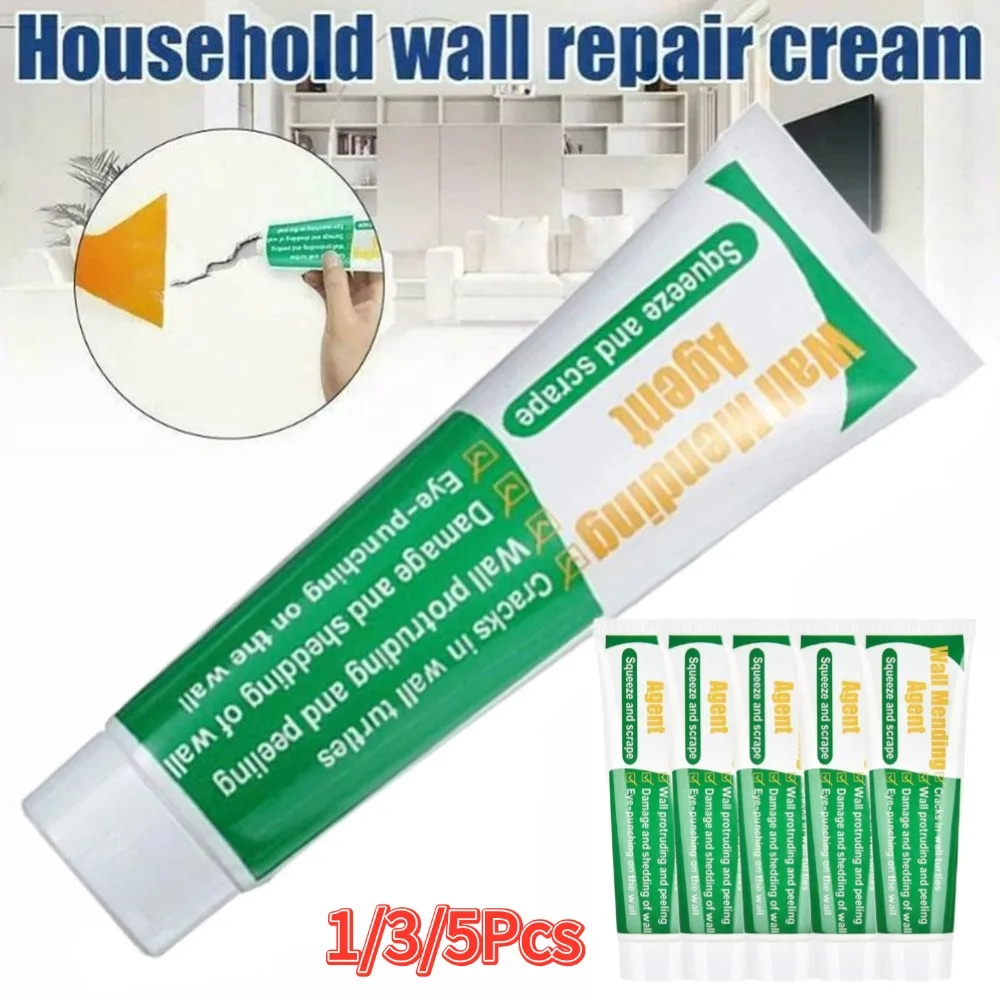 Kitt Wand Ausbessern Mittel Reparatur Creme Riss Nagel Reparatur Mittel Wände Peeling Graffiti Wasserdicht und Schimmel Lücke Reparatur Paste Image