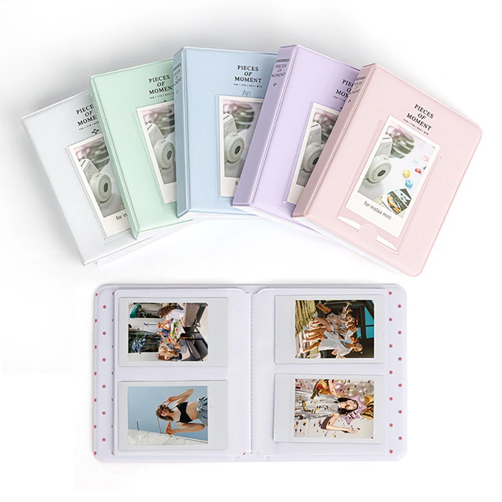 64-Taschen-Fotoalbum für Fujifilm Instax Mini 12/11/9 Hochzeitsfotoalbum für Fujifilm Instax Mini Film Instax Image