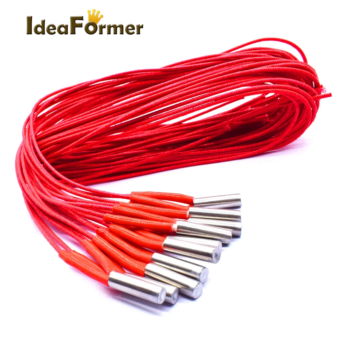 IdeaFormer 1 stücke 3D Drucker Patrone Heizung 12 V/24 V 40 W 6*20mm 1 m Für MK Mendel Reprap Extruder Teile 12 V 24 V 40 W Wärme Teile Image