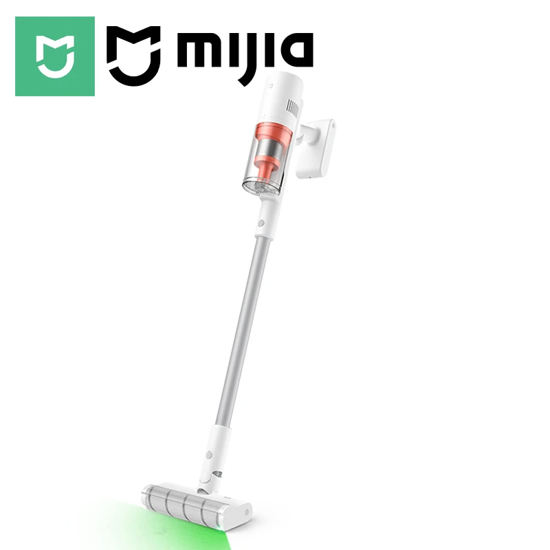 MIJIA Kabelloser Staubsauger 3, Grüner Suchscheinwerfer 260AW Saugkraft, 110000 U/min, 90 Min. Laufzeit, Kabelloser Handstaubsauger Image