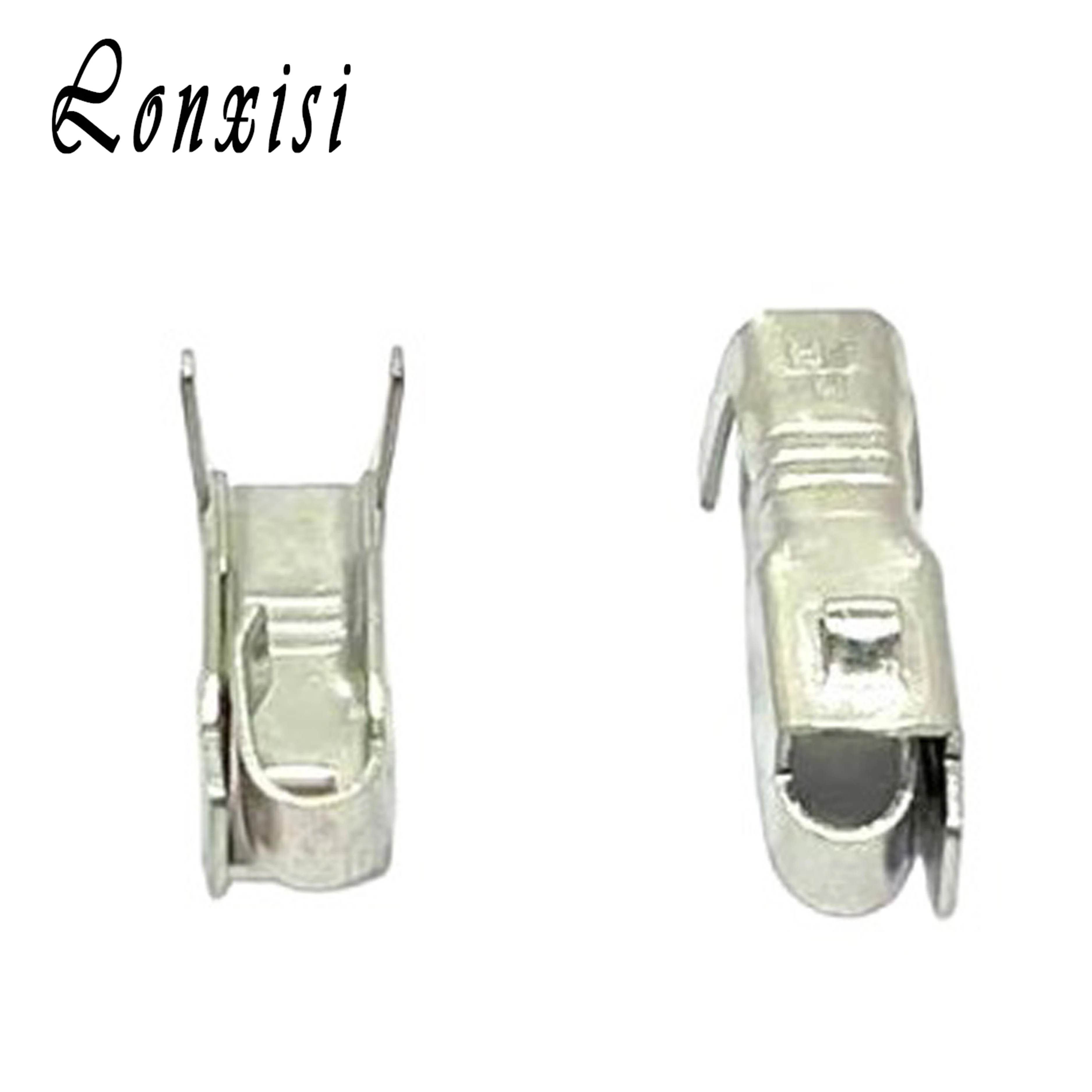 20 Stück BX2152-2 G263 Messingverzinnte Auto-Sicherungshalter-Klemmen, Sicherungskasten, Weibliche Anschlüsse, Crimp-Verdrahtungsanschlüsse Image