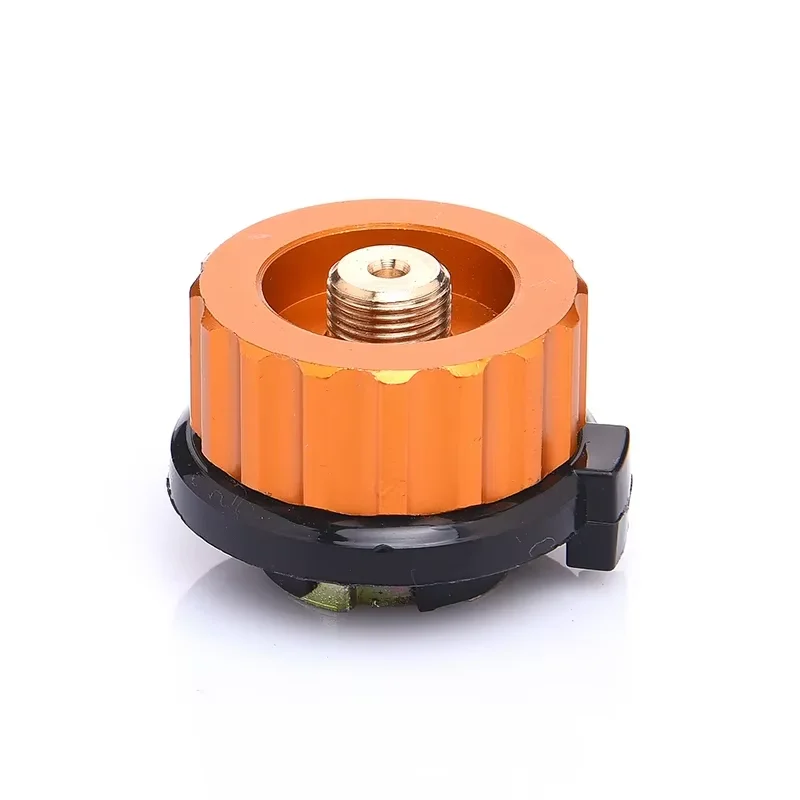 Outdoor Camping Wandern Herd Brenner Adapter Split Typ Ofen Konverter Stecker Auto-off Gas Patrone Tank Zylinder Adapter Image