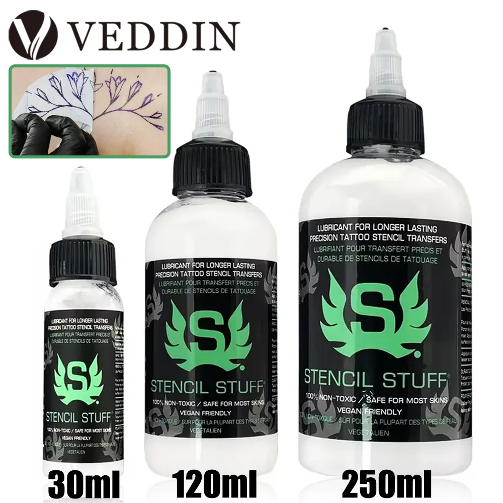 250/120/30ML Schablone Zeug Tattoo Schablone Transfer Gel Thermische Kopierer Schablone Anwendung Lösung Magie Gel Tattoo Zubehör Image