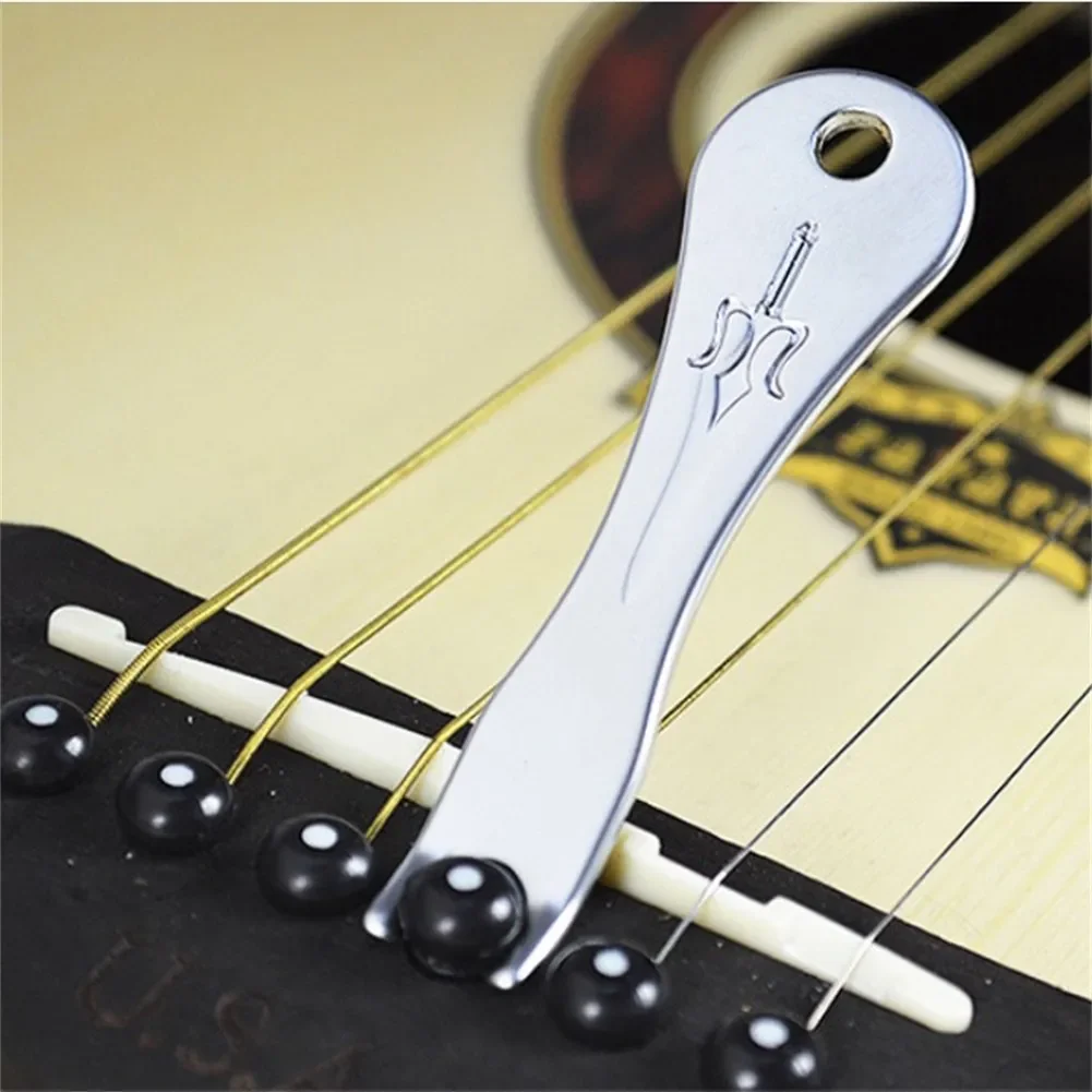 Akustische Gitarre String Nail Peg Ziehen Puller Brücke Pin Remover Extractor Handliche Brücke Pins Ersatz Werkzeug Gitarre Zubehör Image