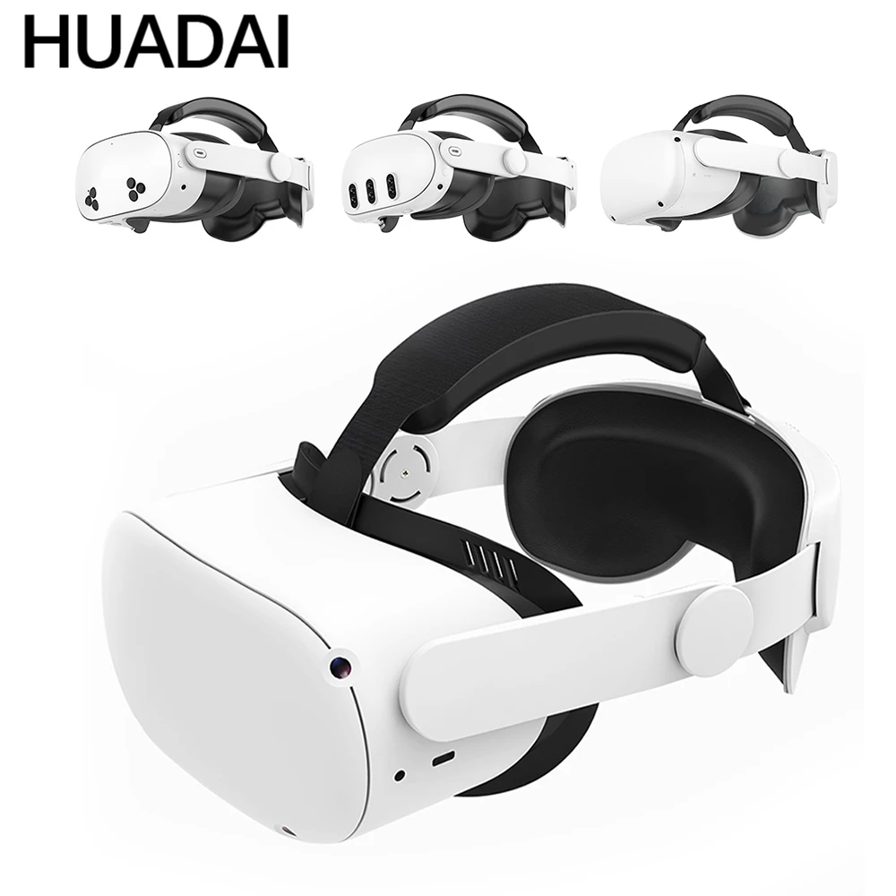 HUNDAI Design für Meta Quest 2/Quest 3/Quest 3S Elite Strap Verstellbarer Kopfgurt Image