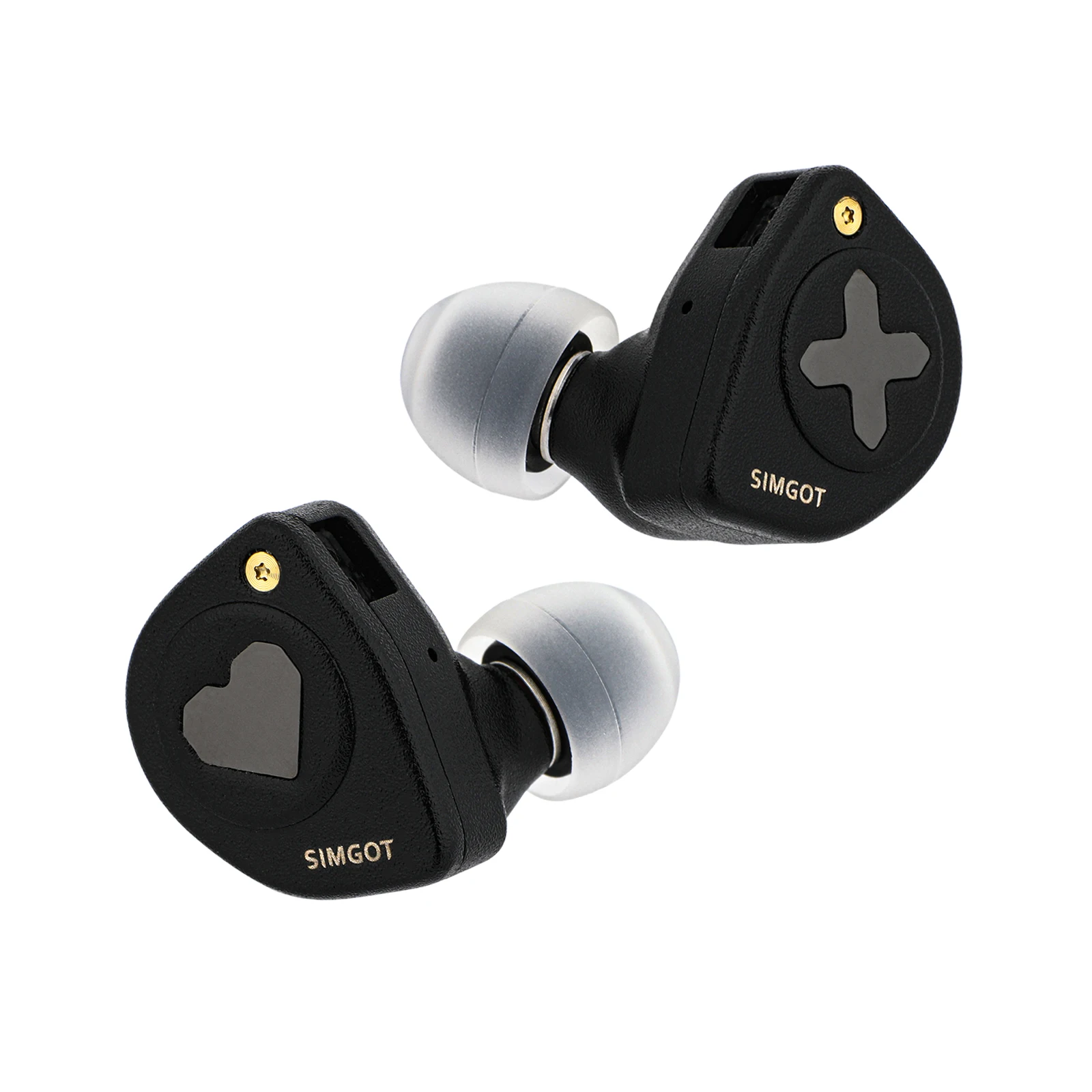 SIMGOT EW300 DSP 1DD+1Planar+1PZT Hybrid-Treiber In-Ear-Monitor Kabelgebundene Ohrhörer IEM mit integrierten abnehmbaren DAC-Düsen IEM-Kabel