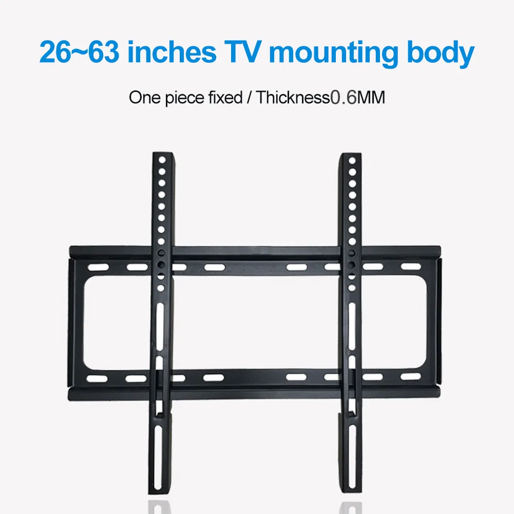 Universelle TV-Wandhalterung für die meisten 26-63-Zoll-LED-Plasma-TV-Halterungen bis zu VESA 400 x 400 mm und 110 Pfund Tragfähigkeit Image