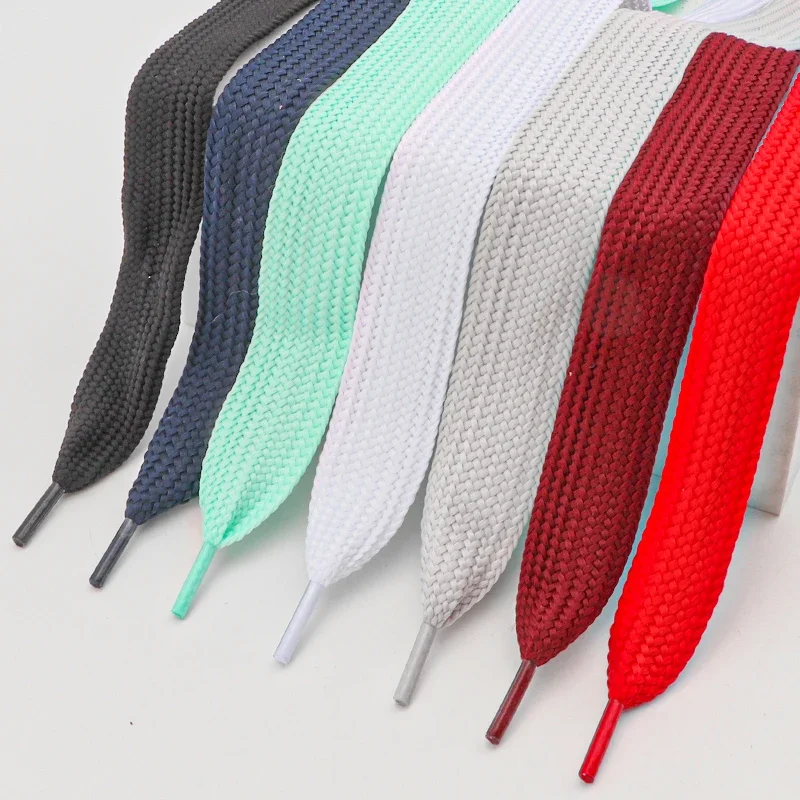 1 Paar flache Schnürsenkel für Turnschuhe AF1 Schnürsenkel Breite 2,5 cm Schnürsenkel Luxusmarke Schnürsenkel Schuhe 100/120/140/160 cm Schnürsenkel