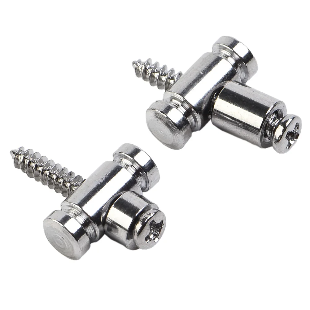 2 Stück Gitarren roller Saiten bäume Halter mit Schrauben für E-Gitarren Teile silbrig/schwarz/gold Gitarren führer passen Telecaster