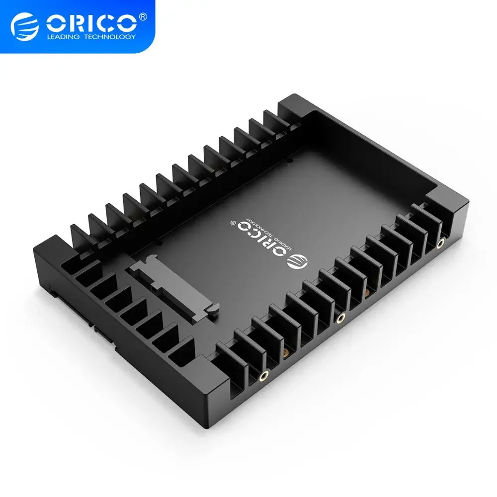 ORICO HDD-Gehäuse 2,5 bis 3,5 Zoll interner HDD-Montagehalterungsadapter 3,5 Zoll SATA SSD HDD Mobiler Rahmen für Computerzubehör Image