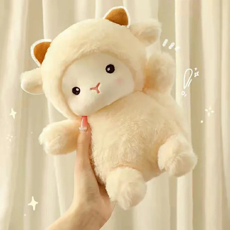 25 cm Super Nette Schafe Plüsch Puppen Kawaii Kaninchen Alpaka Spielzeug Gefüllte Weiche Tier Kissen Geburtstag Hochzeit Party Werfen spielzeug Image