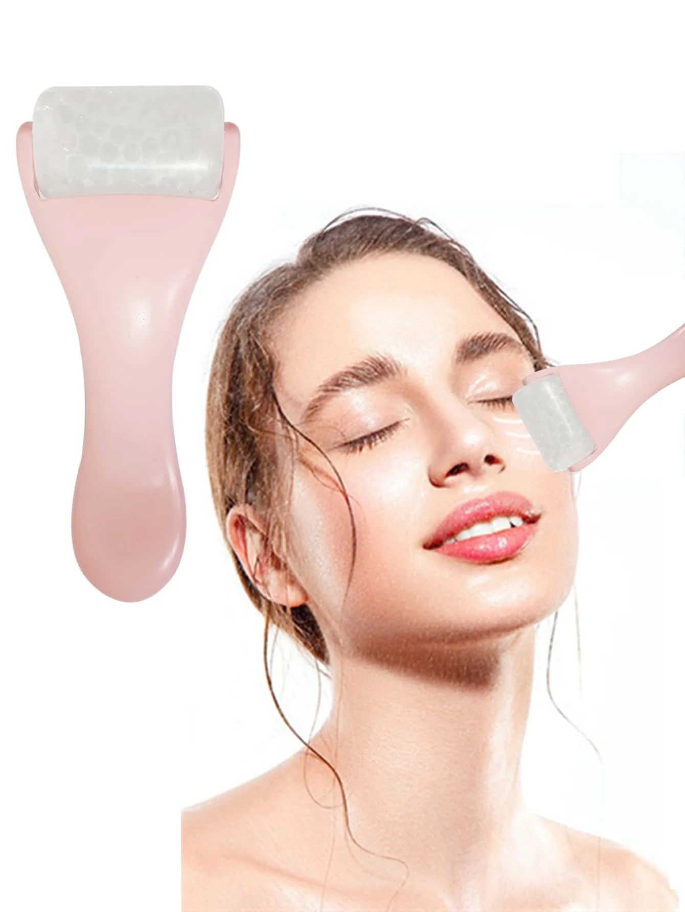 Eis Gesicht Roller Massagegerät Gesichts Lifting Massagegerät Körper Handheld Rolling Massagegerät Faltenentferner Massagegerät Hautpflege Schönheit Werkzeuge Image
