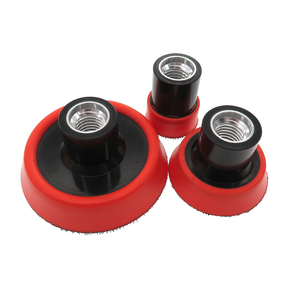 M14 Gewinde Trägerplatte 30/50/75 mm Bohrer Polierpad für Auto Polierer Schleifer Detaillierung Schleifen Polieren Stützteller Halter Image