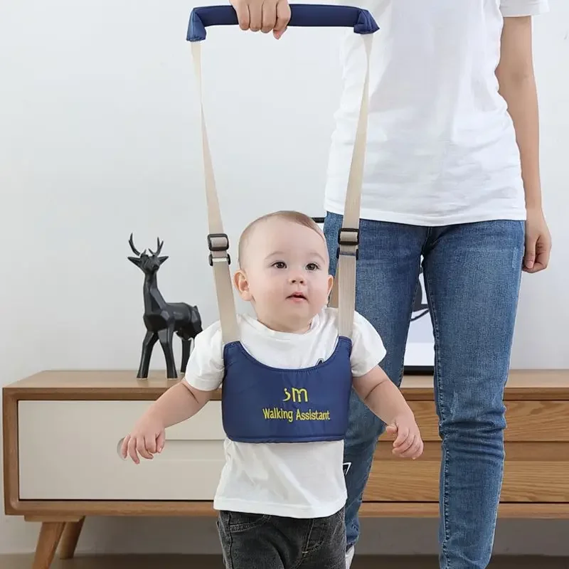 1 x Baby-Gehgürtel mit atmungsaktivem und klemmfestem Taillenschutz und Anti-Fall-Traktionsseil für Säuglinge und Kleinkinder Image