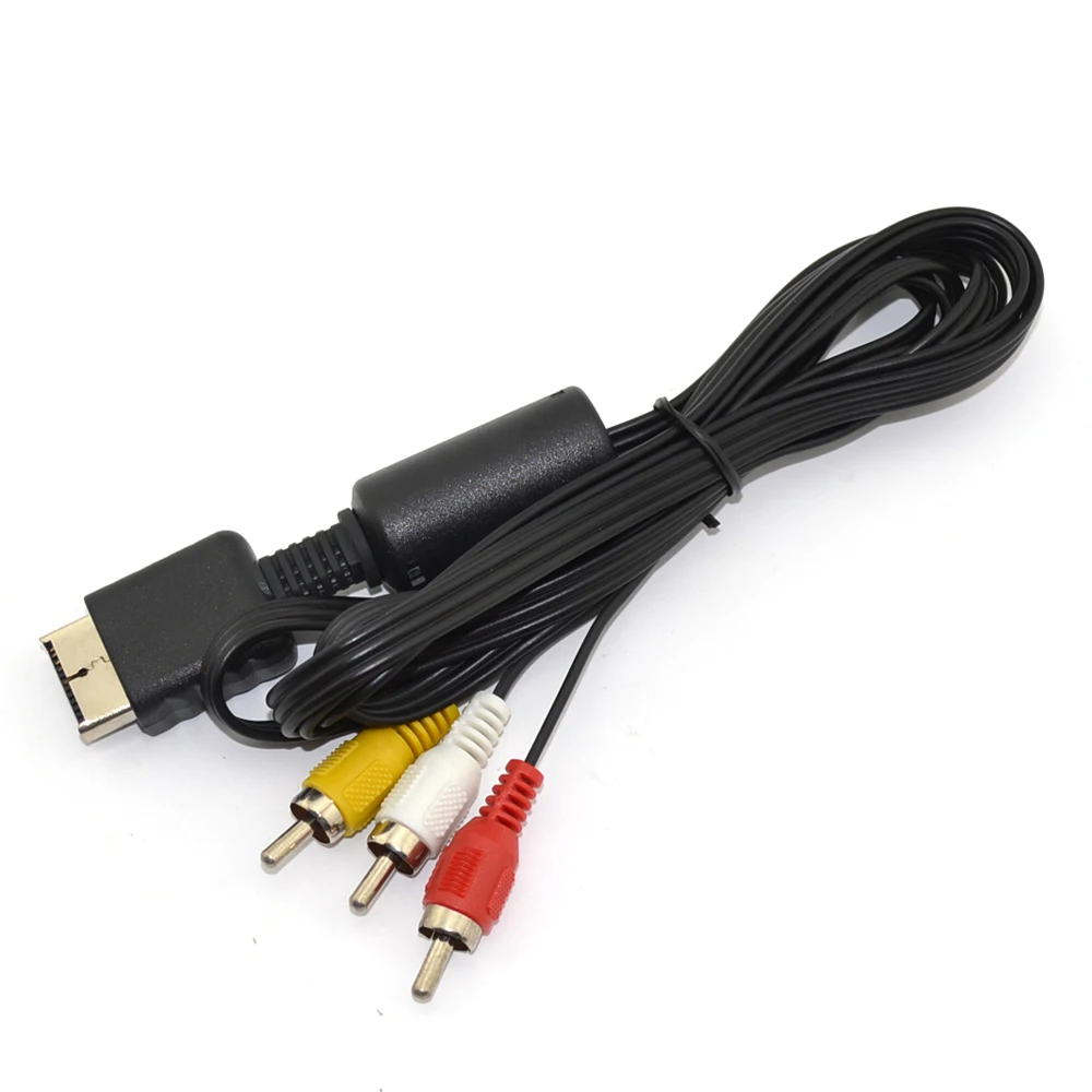 1,8 m hochwertiges Audio-Video-Kabel mit Kabel für ps2 für ps3 für Playstation 2 für Playstation 3