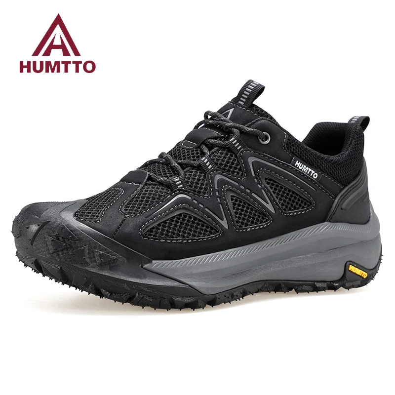 Humtto atmungsaktive Trekking stiefel Luxus Designer Herren Turnschuhe Anti-Rutsch-Sport Wanderschuhe für Männer Mann Sommer Outdoor-Sneaker Image