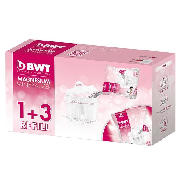 BWT Filterkartuschen-Set »Magnesium Mineralized Water« 3+1 Nachfüllpack Image