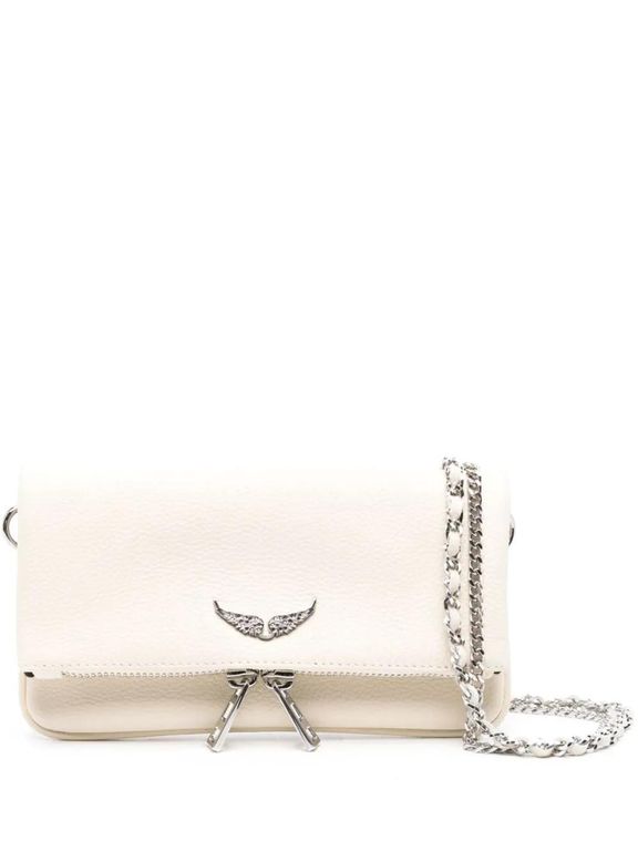 Rock Nano Grained Leather - Natural - Zadig & Voltaire Shoulder Bags