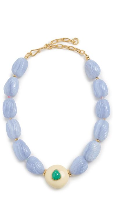 Andalusia Collar - Blue - Lizzie Fortunato Necklaces