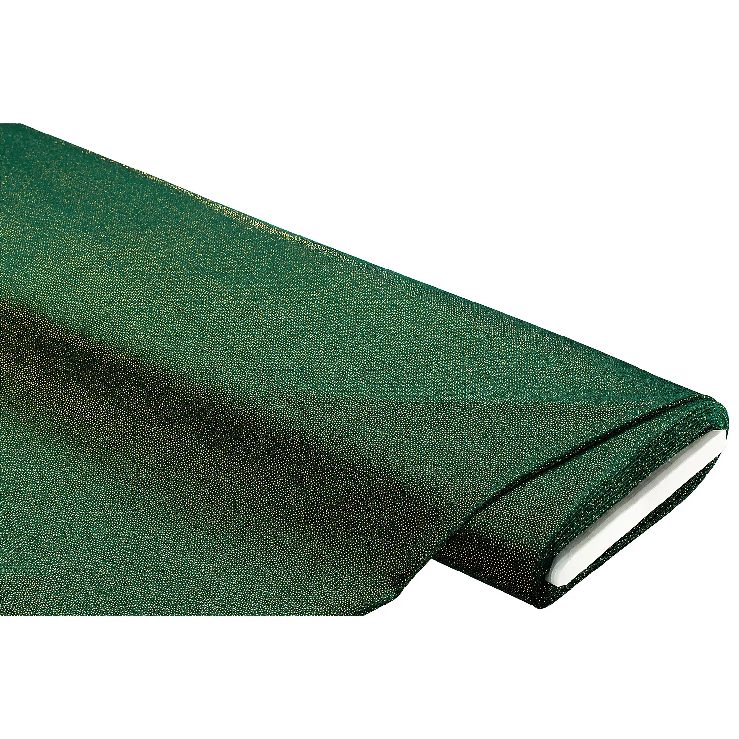 Stretch-Samt Glitzer, grün
