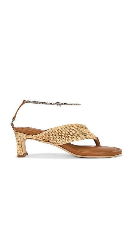 Dasha Raffia Heel