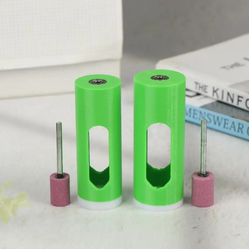【LM】Schleif- und Polierwerkzeug-Set für 18650/21700 Lithium-Batterien, hocheffiziente Schleifwerkzeuge, DIY-Schleifhülse Image