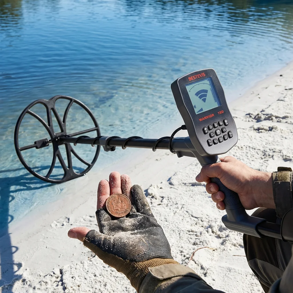 Gold Hunter T90 Wasserdichter Metalldetektor PinPointer Untergrund-Handdetektor für Gold