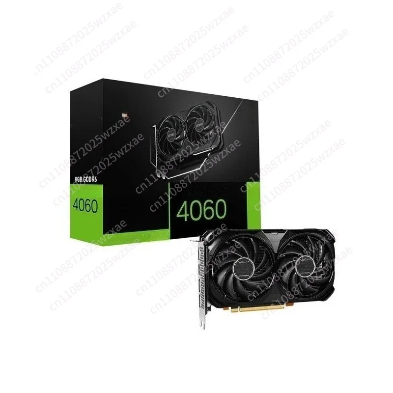 RTX 4060 Ventus 2X 8G OC Gaming-Grafikkarte - 8GB GDDR6X, PCI Express Gen 4, 128-Bit, 3X DP v 1.4a, HDMI 2.1 Image