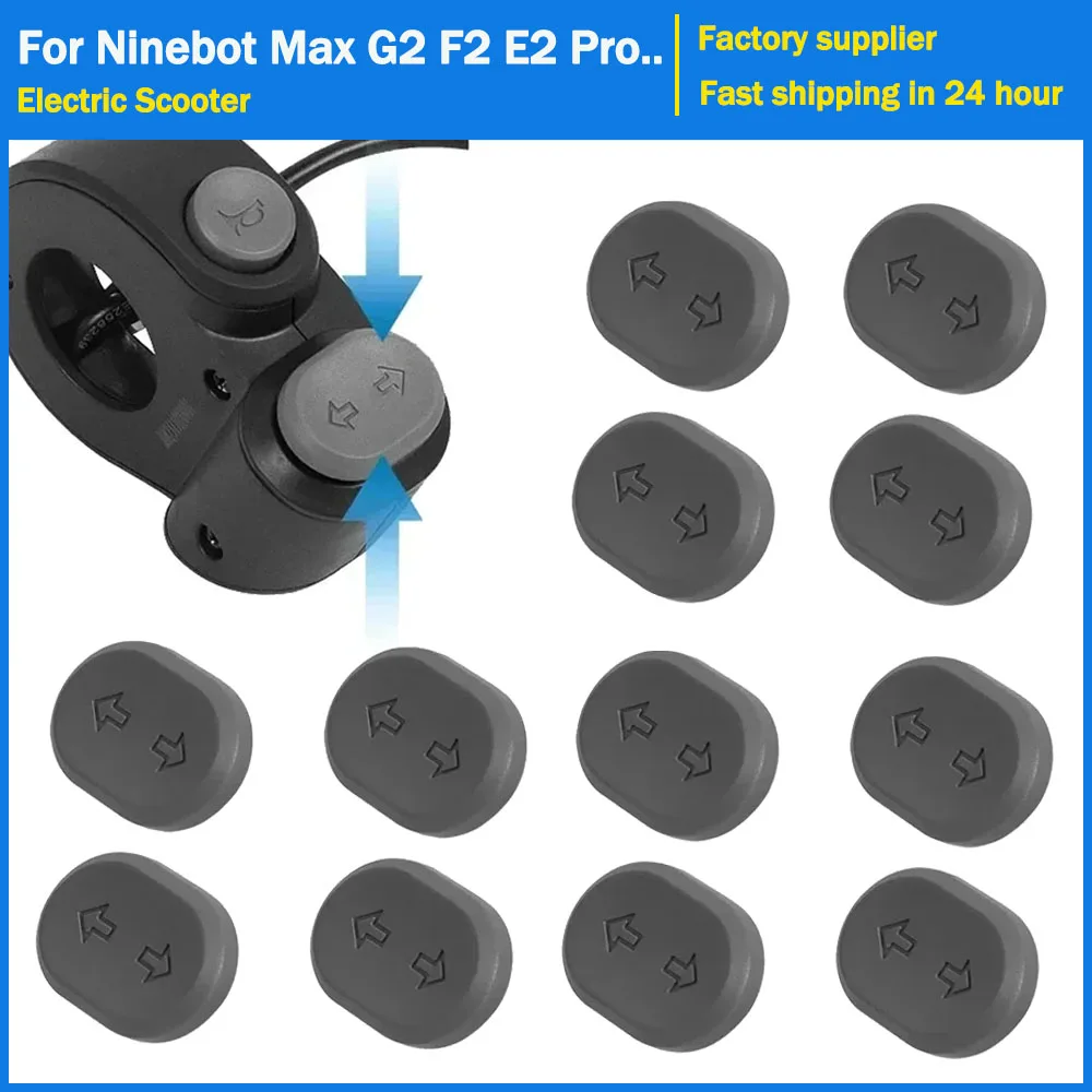 Pulsante Interruttore Sterzo per Monopattino Elettrico Segway Ninebot Max G2 F2 E2 Pro E3 Pro, Pulsante di Sostituzione per Indicatori di Direzione Sinistra e Destra
