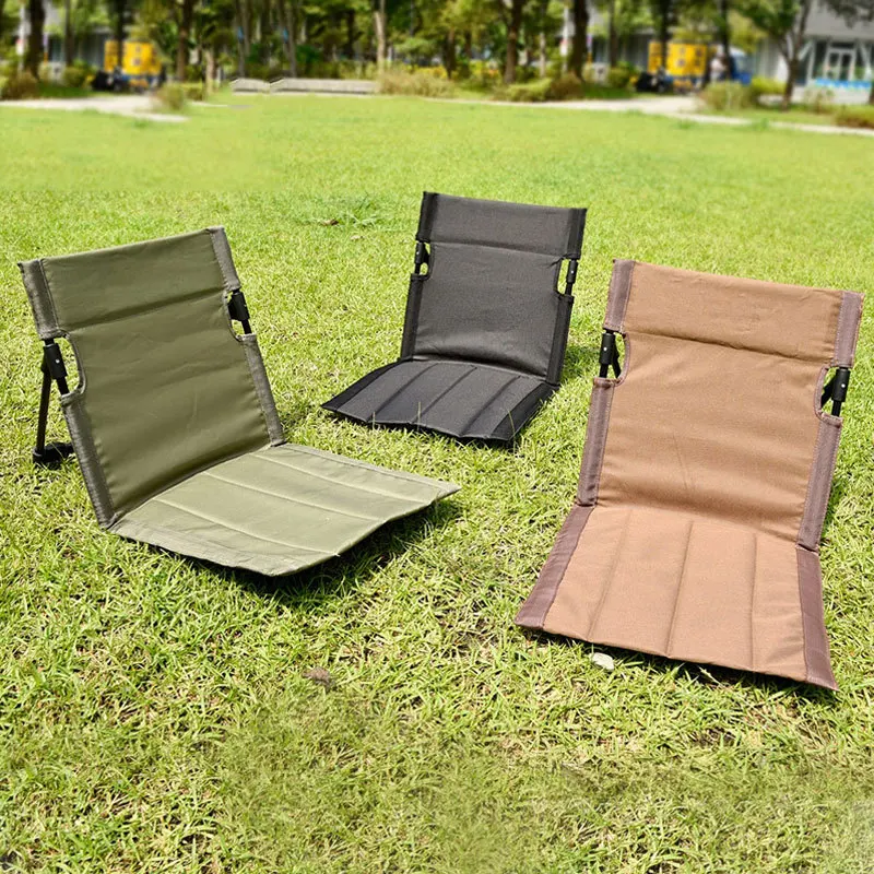 Klappbarer Gartenliegestuhl für draußen, tragbarer Klappstuhl, Bodenmatte, Gartenstuhl