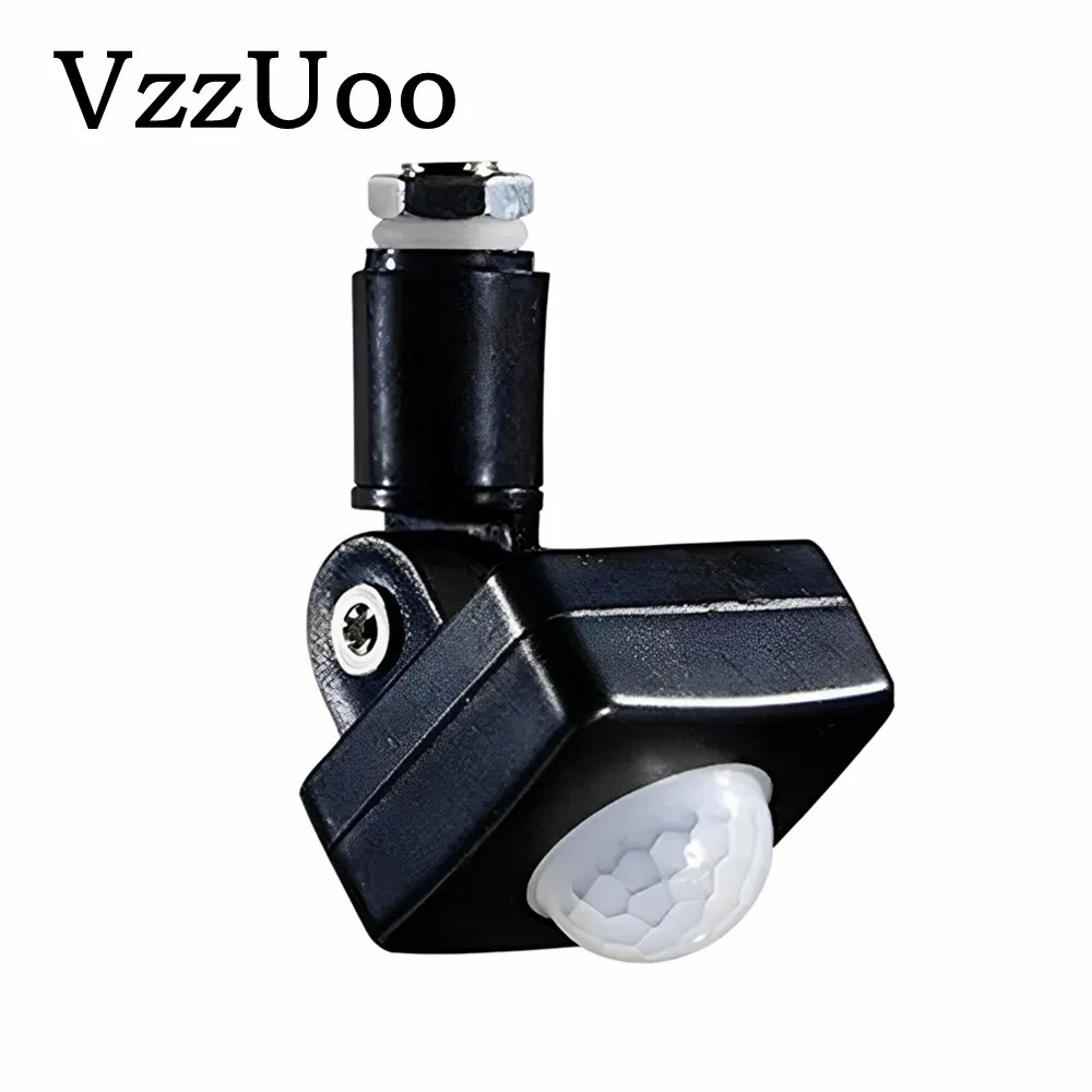 VzzUoo 85–265 V IP65 Bewegungsmelder, verstellbarer PIR-Schalter, ultradünnes LED-Flutlicht, PIR, wasserdichter Bewegungsmelder für den Außenbereich