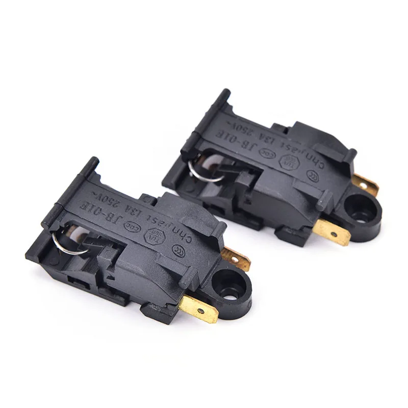 2Pcs Schwarz 13A Schalter Wasserkocher Thermostat Dampf Medium Küche Teile Zubehör Hohe Qualität Image