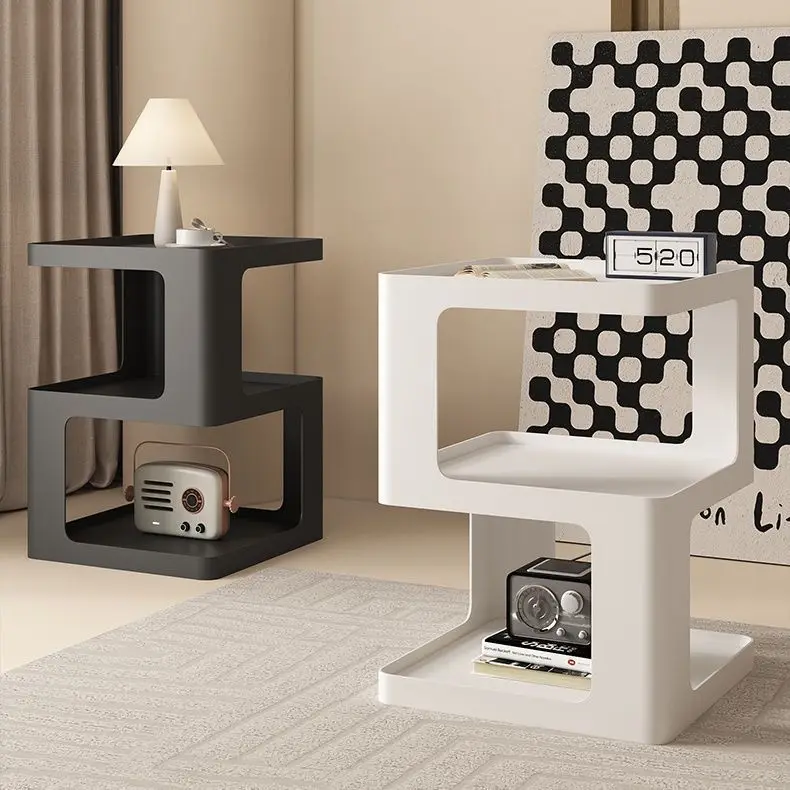 Luxus Wohnzimmer Sofa Beistell tisch, moderne und einfache Eisen kreative Eck tisch, Nachttisch, kleine Couch tisch Beistell tische