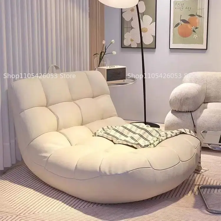 Internet-Bestseller: Faulenzer-Sofa, Liege-Sitzsack, Raupenförmiger Relaxsessel, Kleines Schlafzimmer-Sofa, Balkon-Freizeitstuhl, Einzelsitz