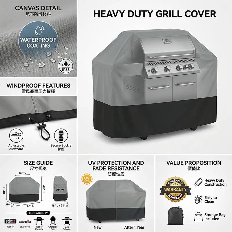 Housse de barbecue d