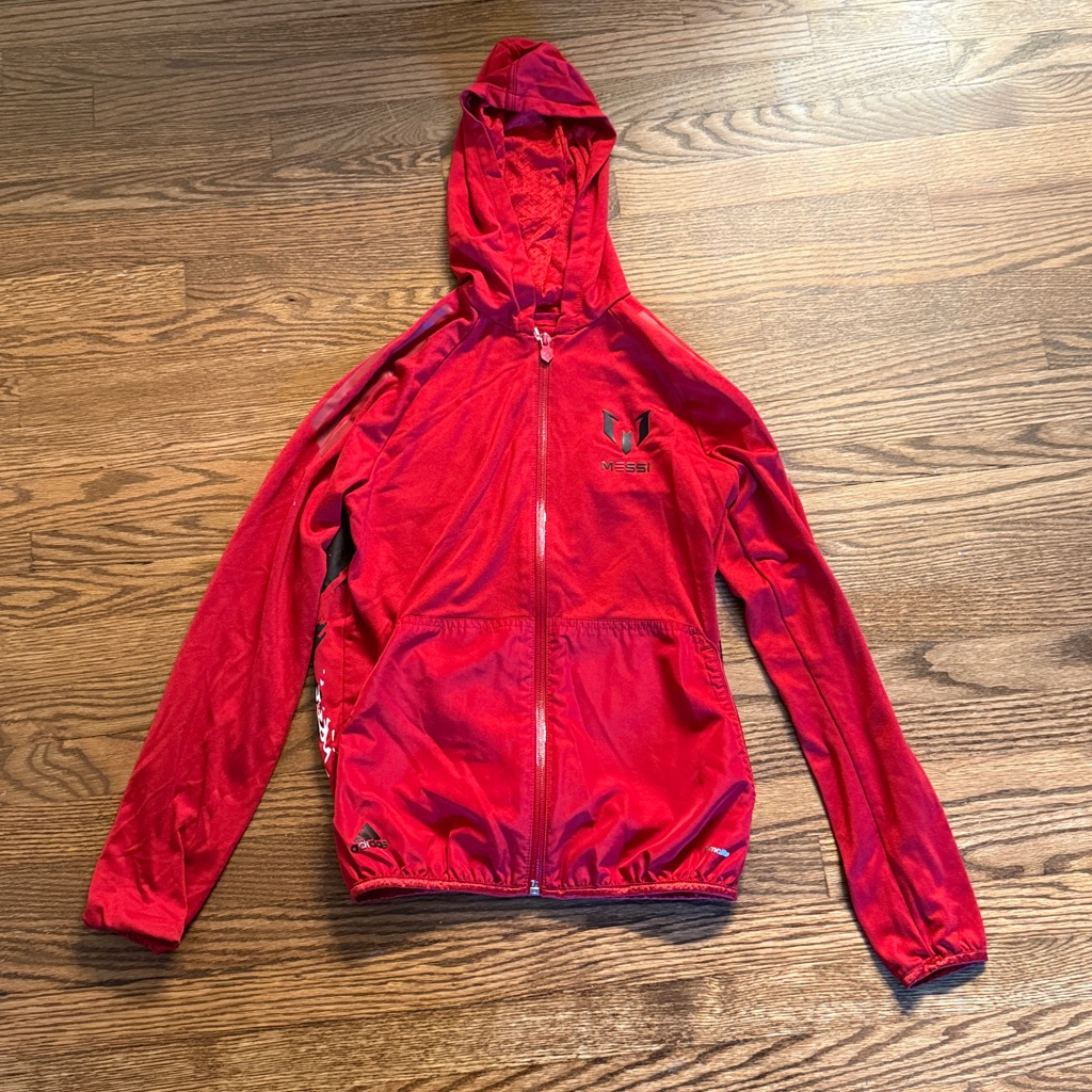 Adidas Shirts & Tops | Adidas Climalite Red Boys Apparel Size Medium | Color: Red | Size: Mb