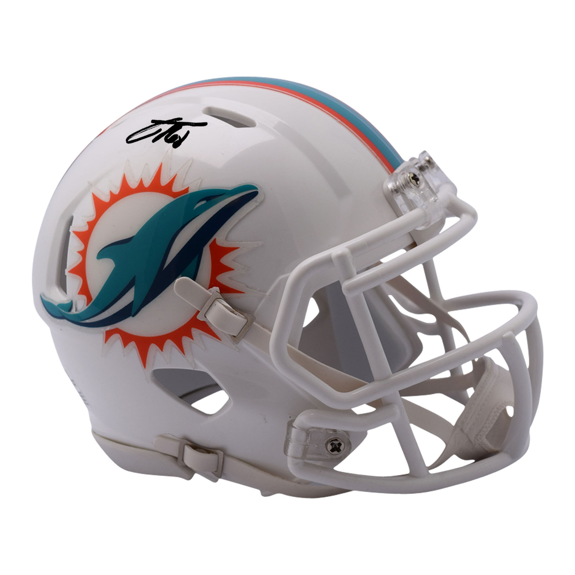 "Jacob Rodriguez Miami Dolphins signierter Riddell Speed ​​Mini-Helm" Image