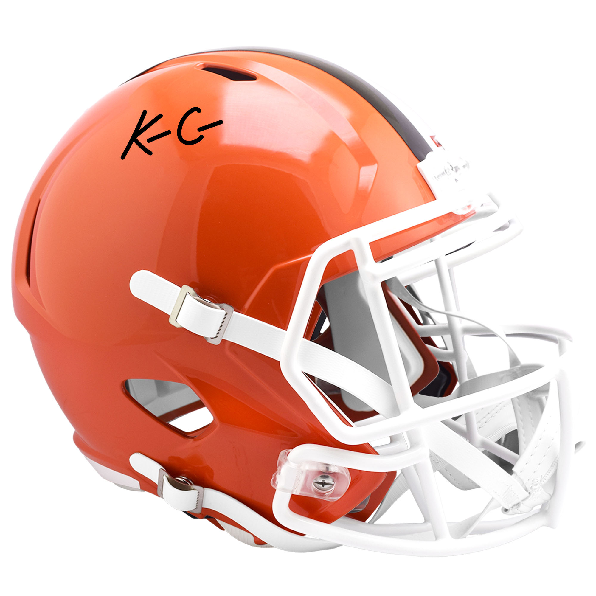 "KC Concepcion Cleveland Browns signierter Riddell Speed ​​Replica Helm"