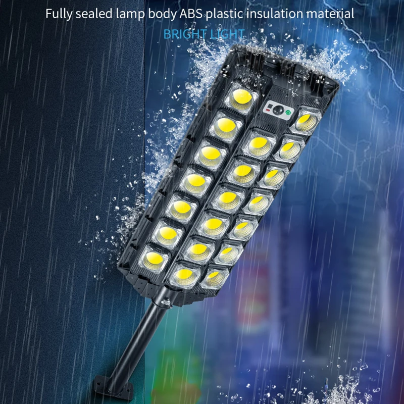 LED Solar Straßen laterne Outdoor wasserdicht LED für Garten wand einstellbarer Winkel Solar lampe eingebaute Lithium batterie Image