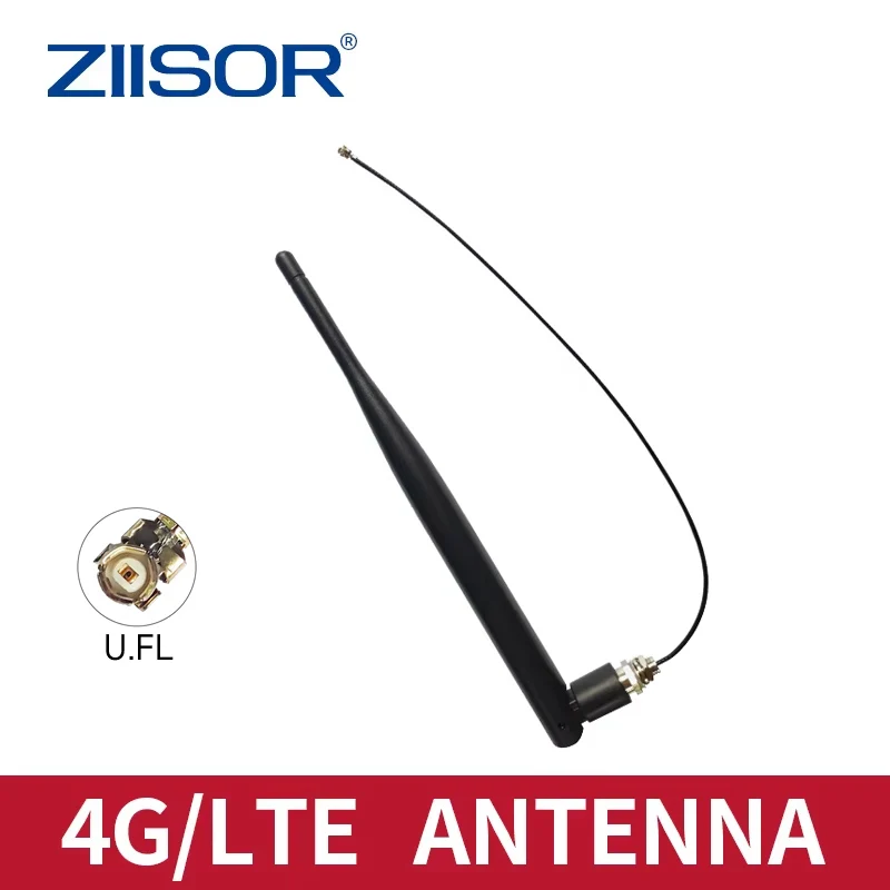 4G LTE-Antenne 5 dBi mit integriertem IPEX für 4G-Router-Antennen mit Kabel IPX für Modem-Modul-Motherboard 20 cm Image