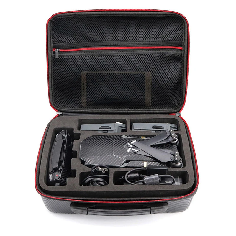 Wasserdichte PU-Tasche, tragbare Tasche, Fernbedienung, Ladegerät, Aufbewahrungstasche, Umhängetasche für DJI Mavic Pro 1 Drohne Image
