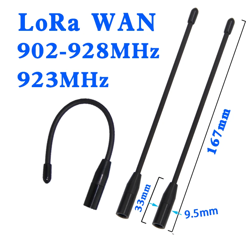 LoRa Wan Soft-Sweep-Antenne 915 MHz 922 MHz 923 MHz 902-928 MHz 915-928 MHz 920-923 MHz Antenne für meshtastic hocheffiziente Antenne Image
