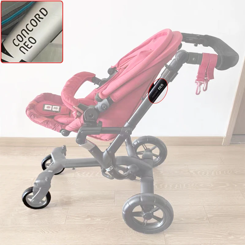 Kinderwagen Rad Reifen Für Concord Neo Vorderrad PU Tubeless Reifen Abdeckung Mit Lauffläche DIY Ersatz Baby Buggy Zubehör Image