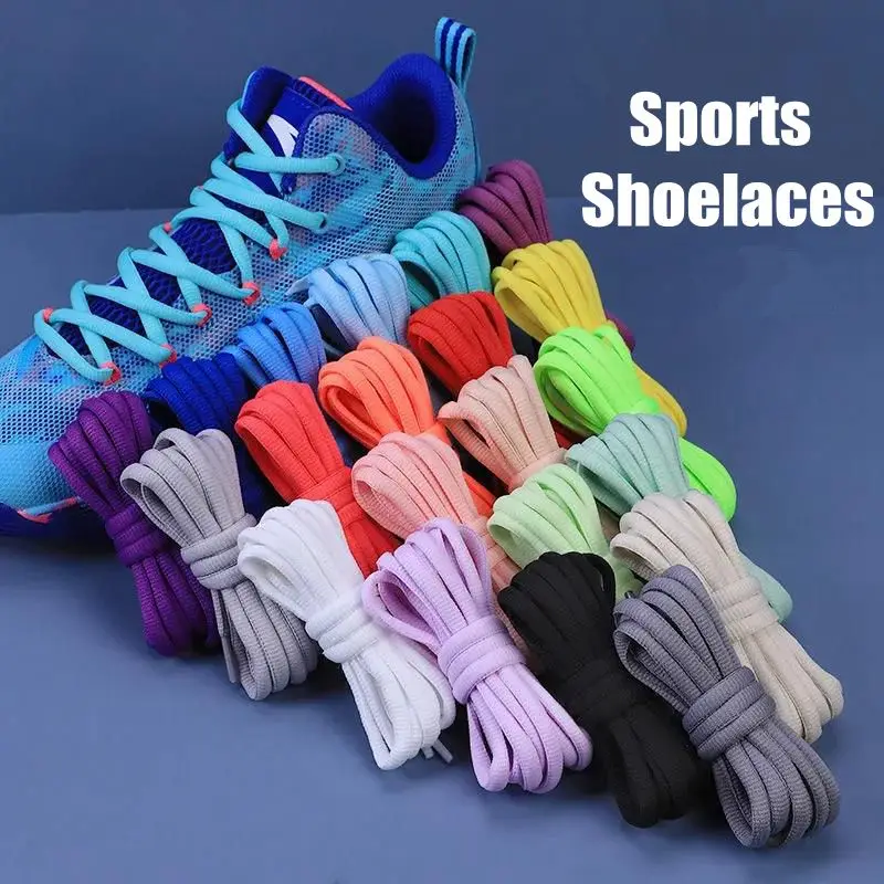 Runde Schnürsenkel, Basketballschuhe, Herren und Damen, lässig, Sportschuh, Schnürsenkel, rutschfest, verschleißfest, weiß, schwarz, Schnürsenkel